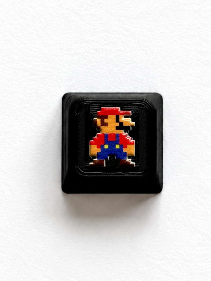 8 Bit Mario Keycap