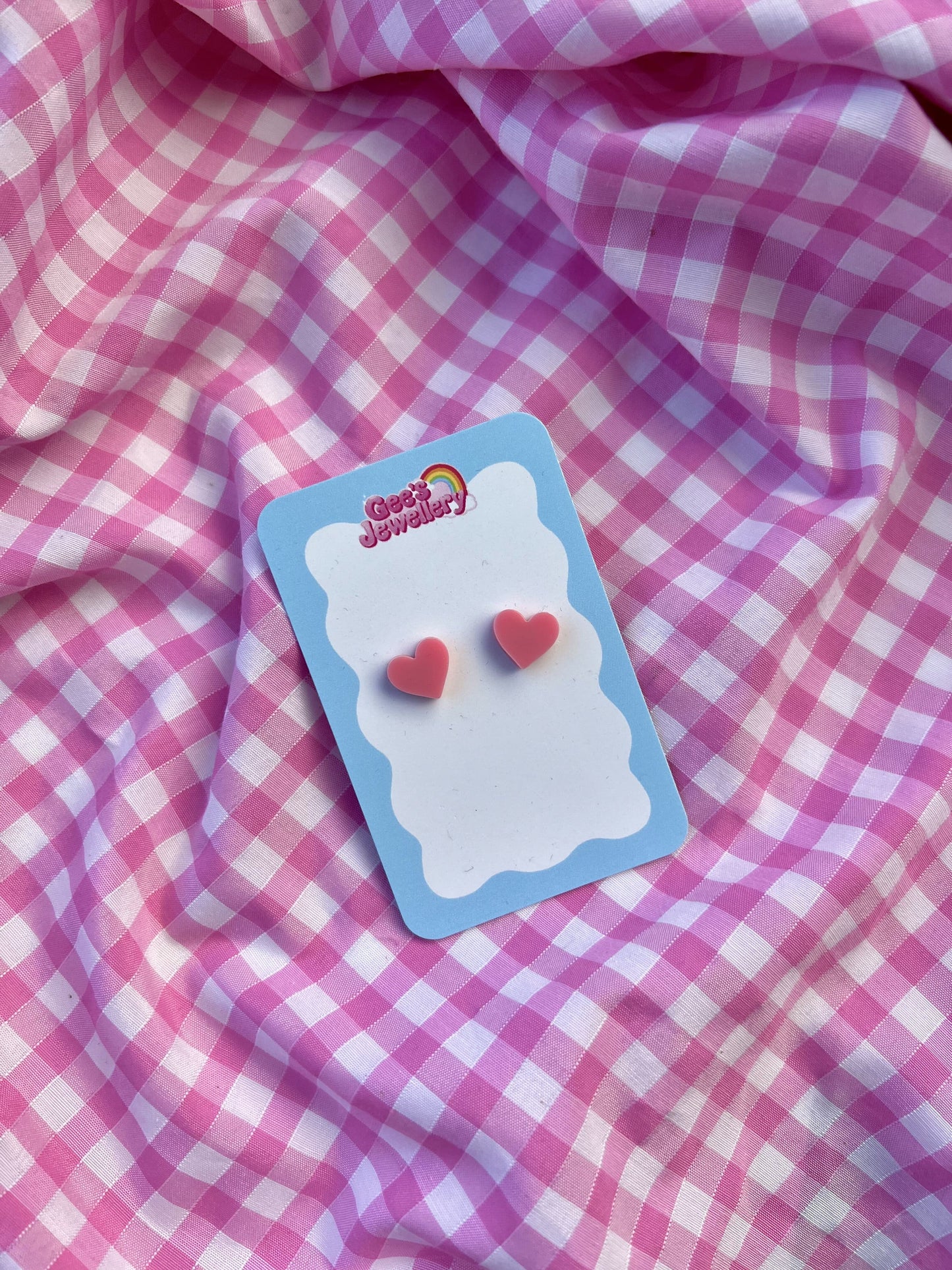 Mini Heart Studs
