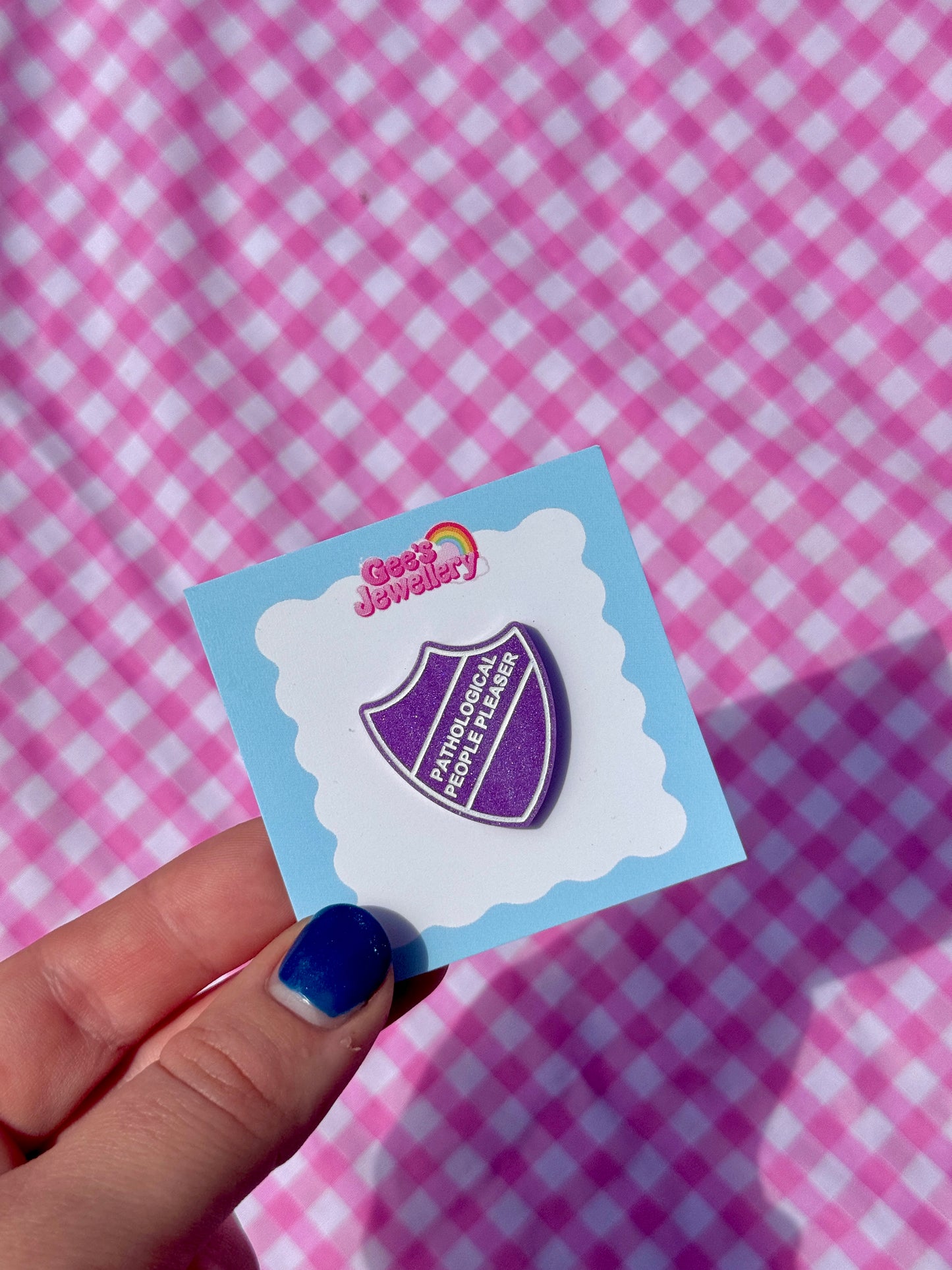 Pathological People Pleaser Pin Badge