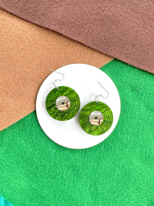 Evermore Vinyl Earrings