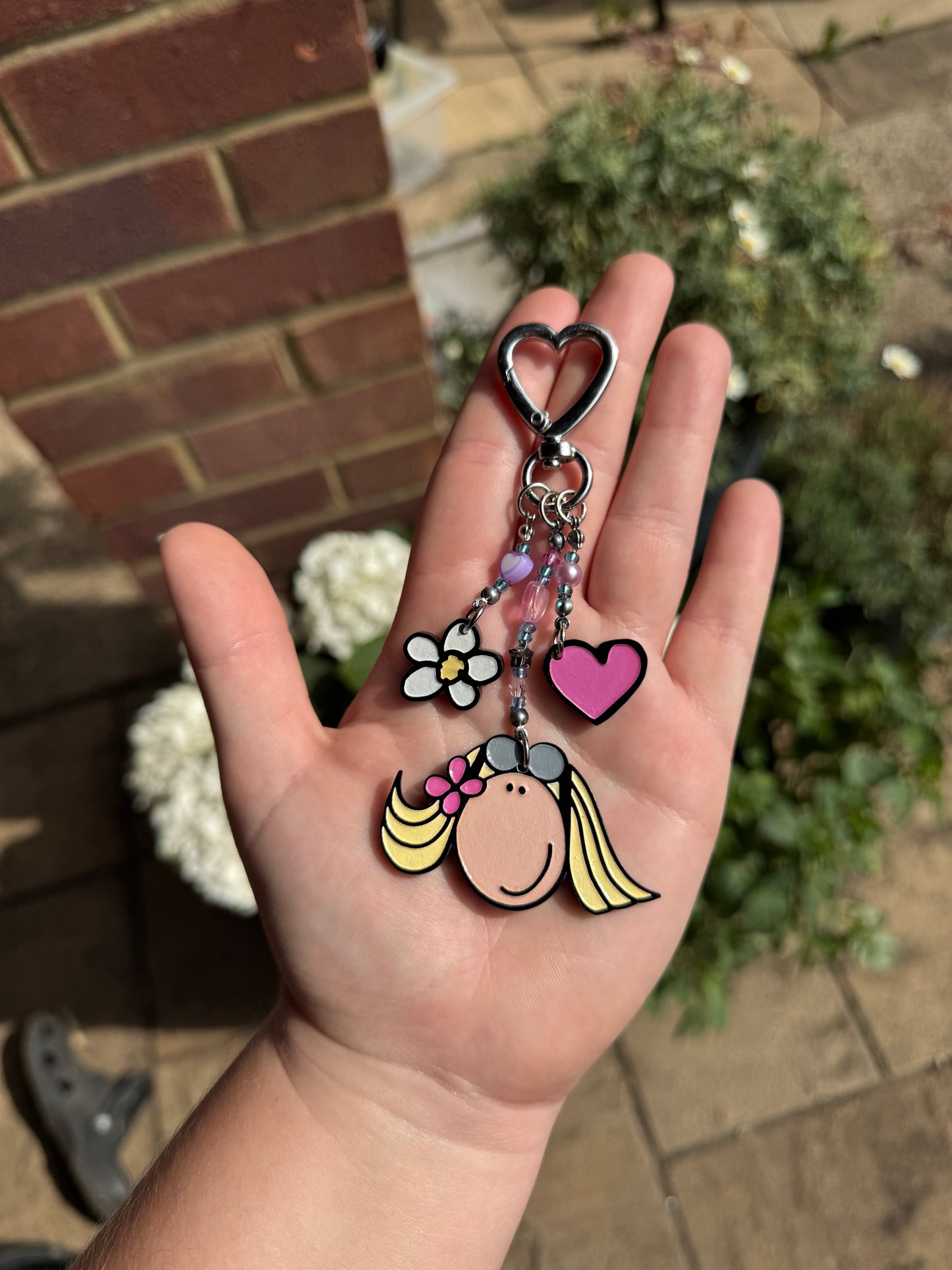Groovy Chick Bag Charm