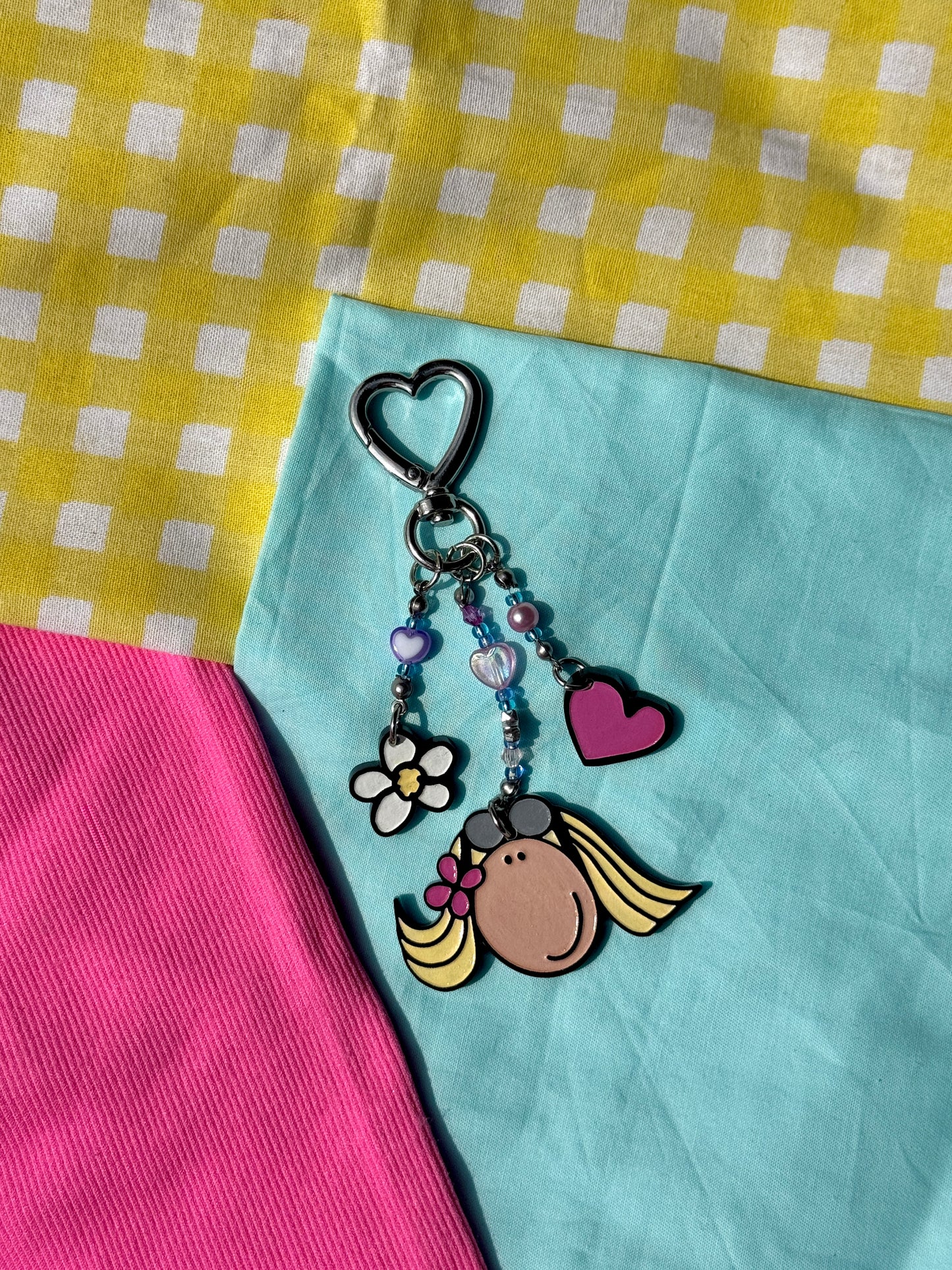 Groovy Chick Bag Charm