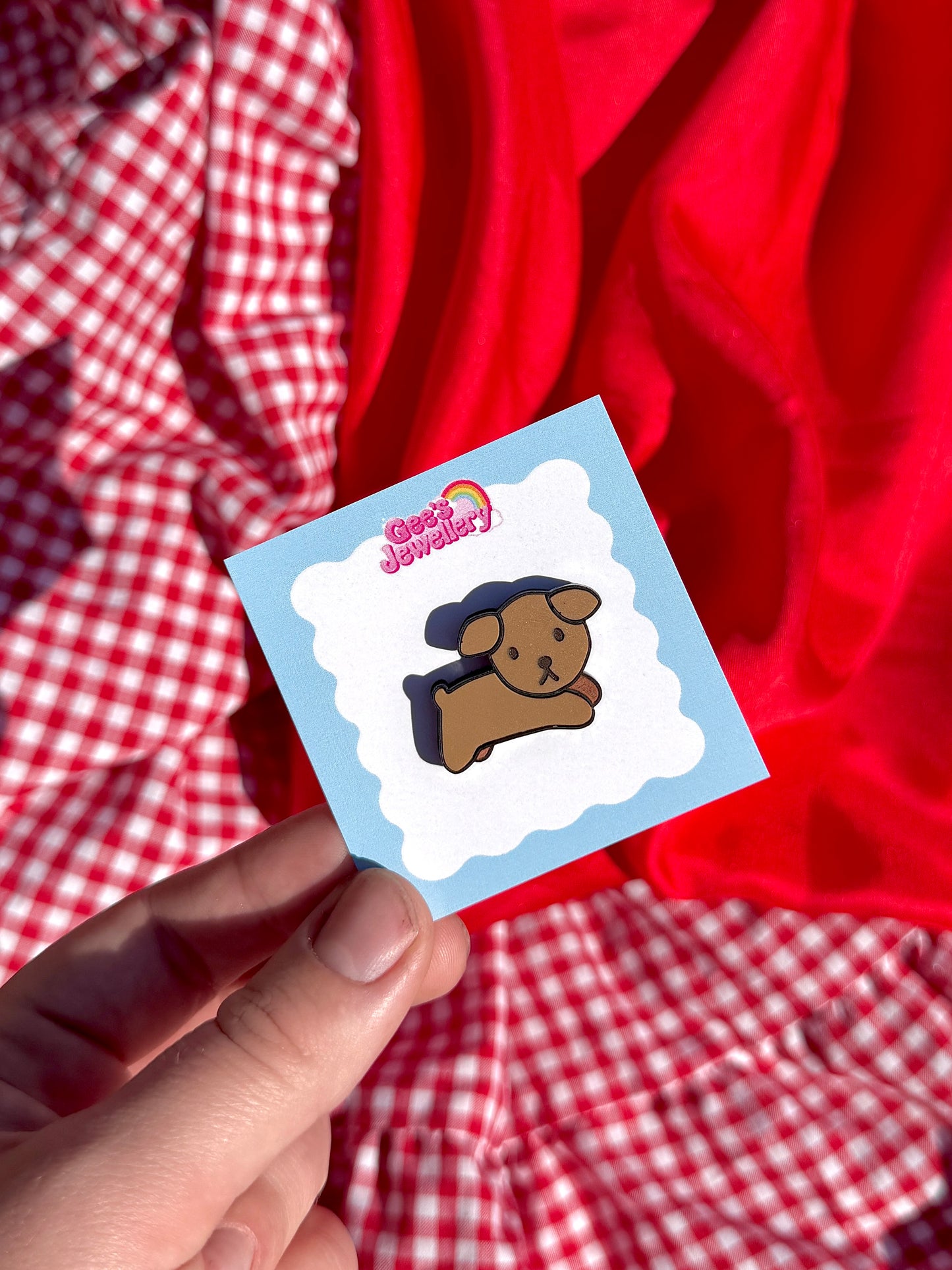 Snuffy Pin Badge
