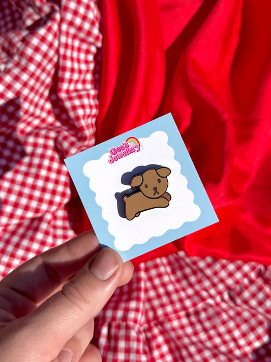 Snuffy Pin Badge