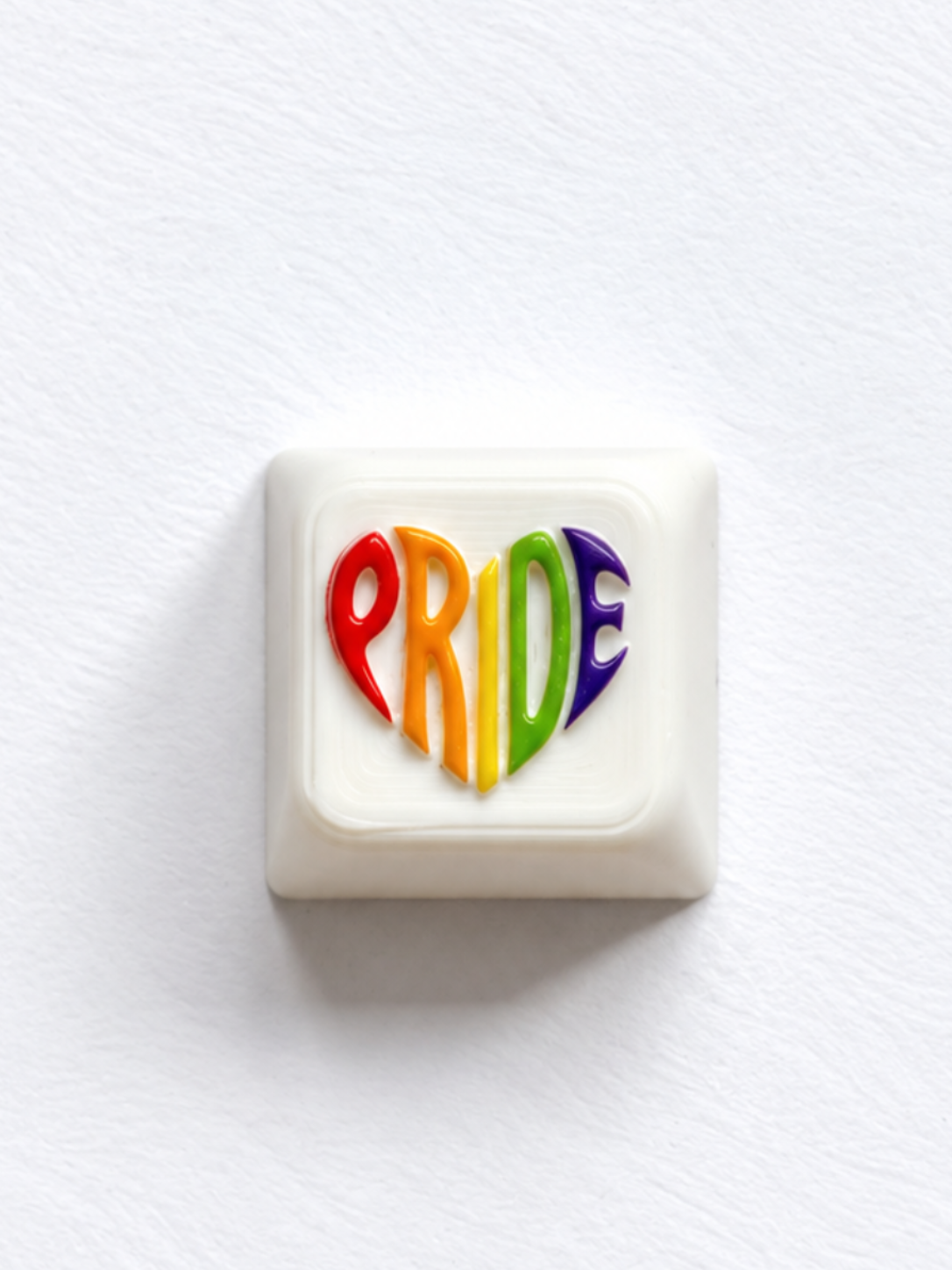 Pride Heart Keycap