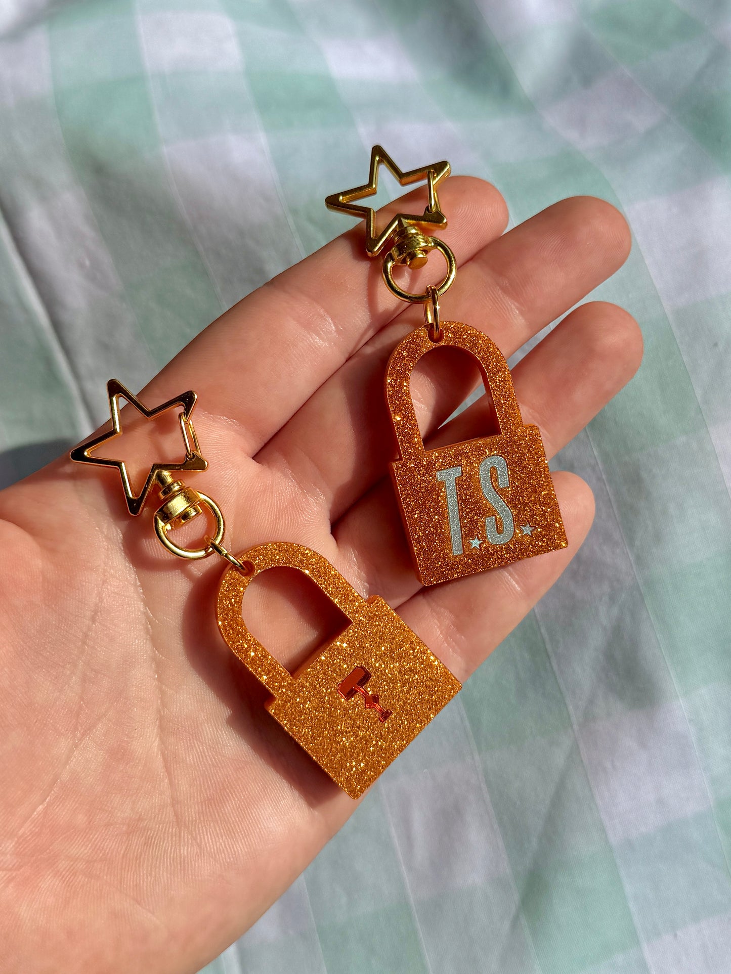 The Life of a Showgirl Lock Keyring