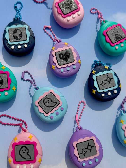 Retro Virtual Pet Fidget Clicker