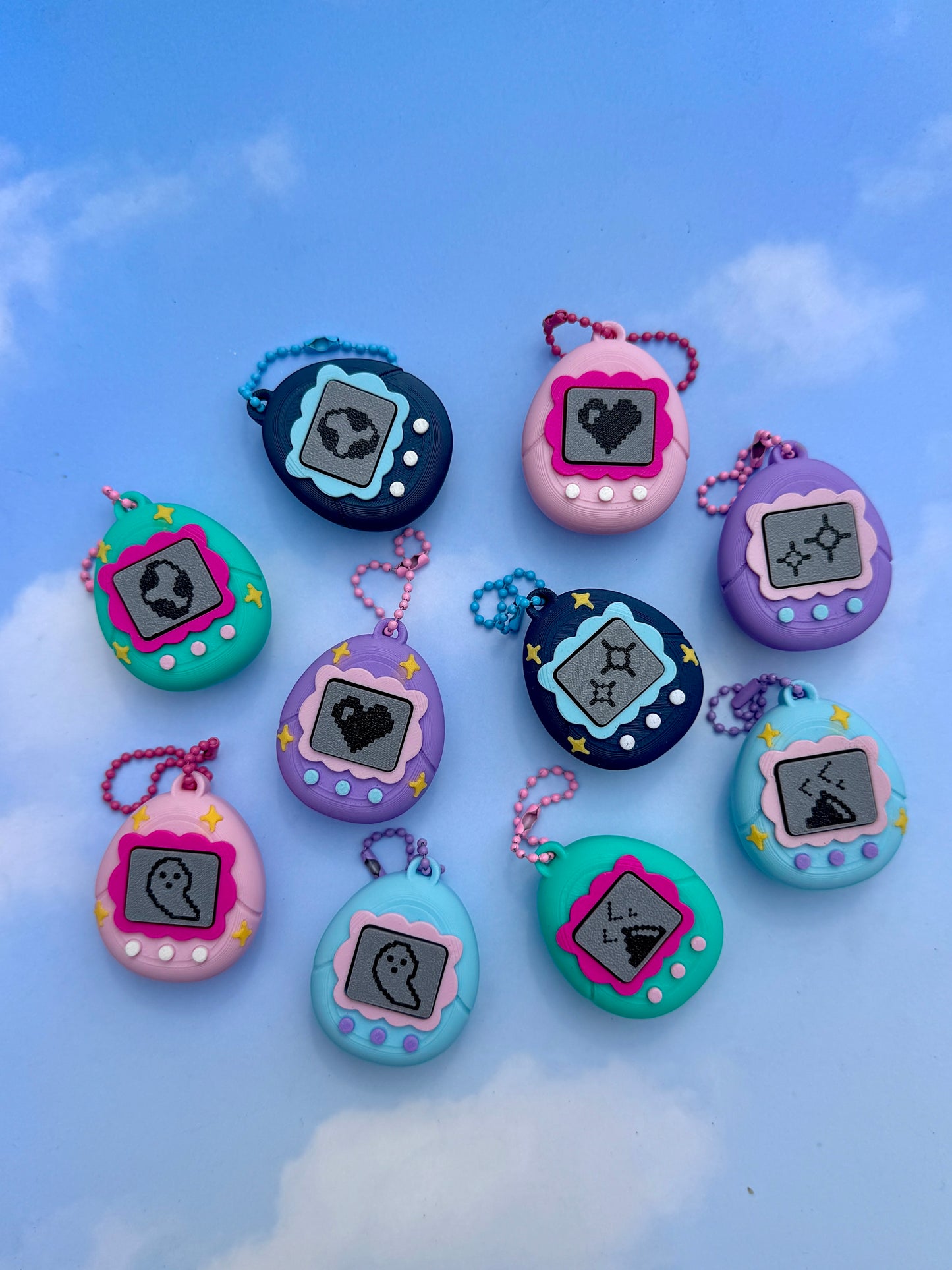 Retro Virtual Pet Fidget Clicker