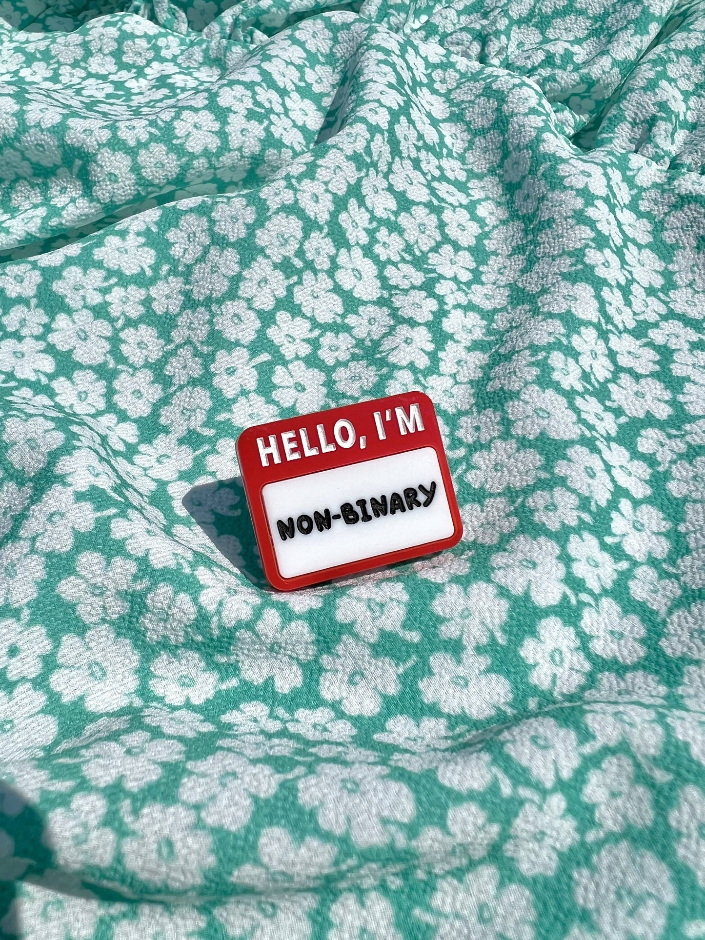 Hello I'm ___ Pin Badge
