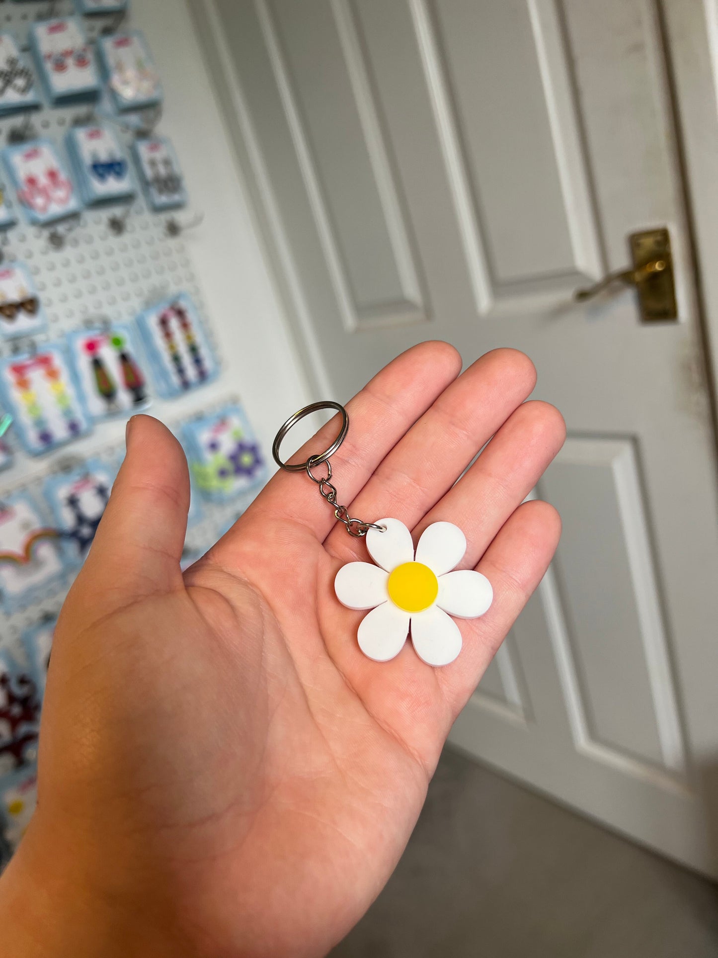 Daisy Keyring