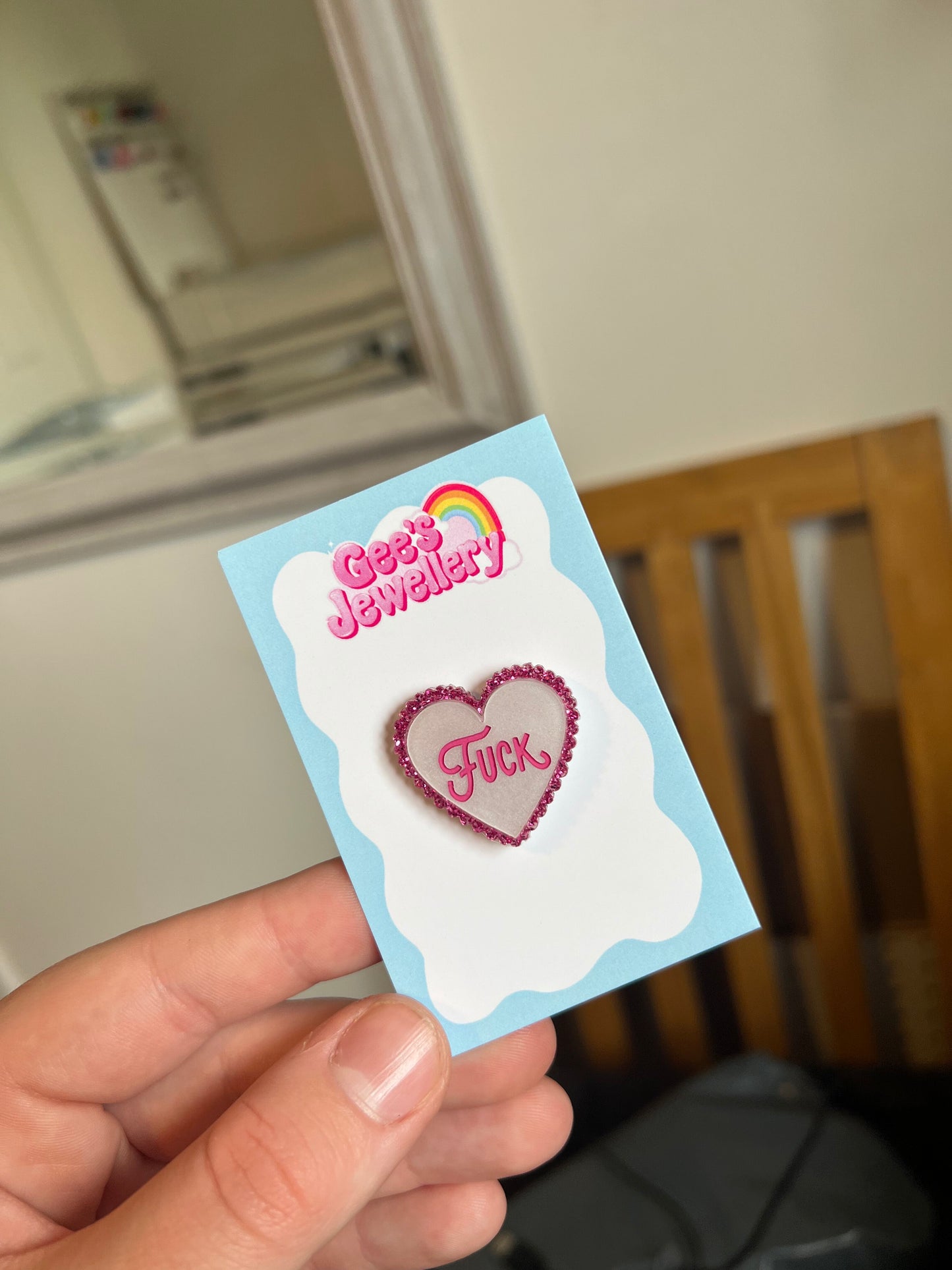 Fuck Pin Badge