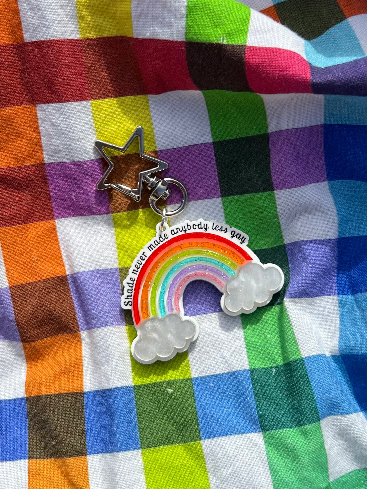 Shade never made anybody less gay - Keyring