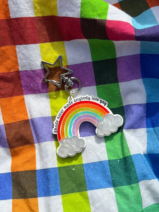 Shade never made anybody less gay - Keyring