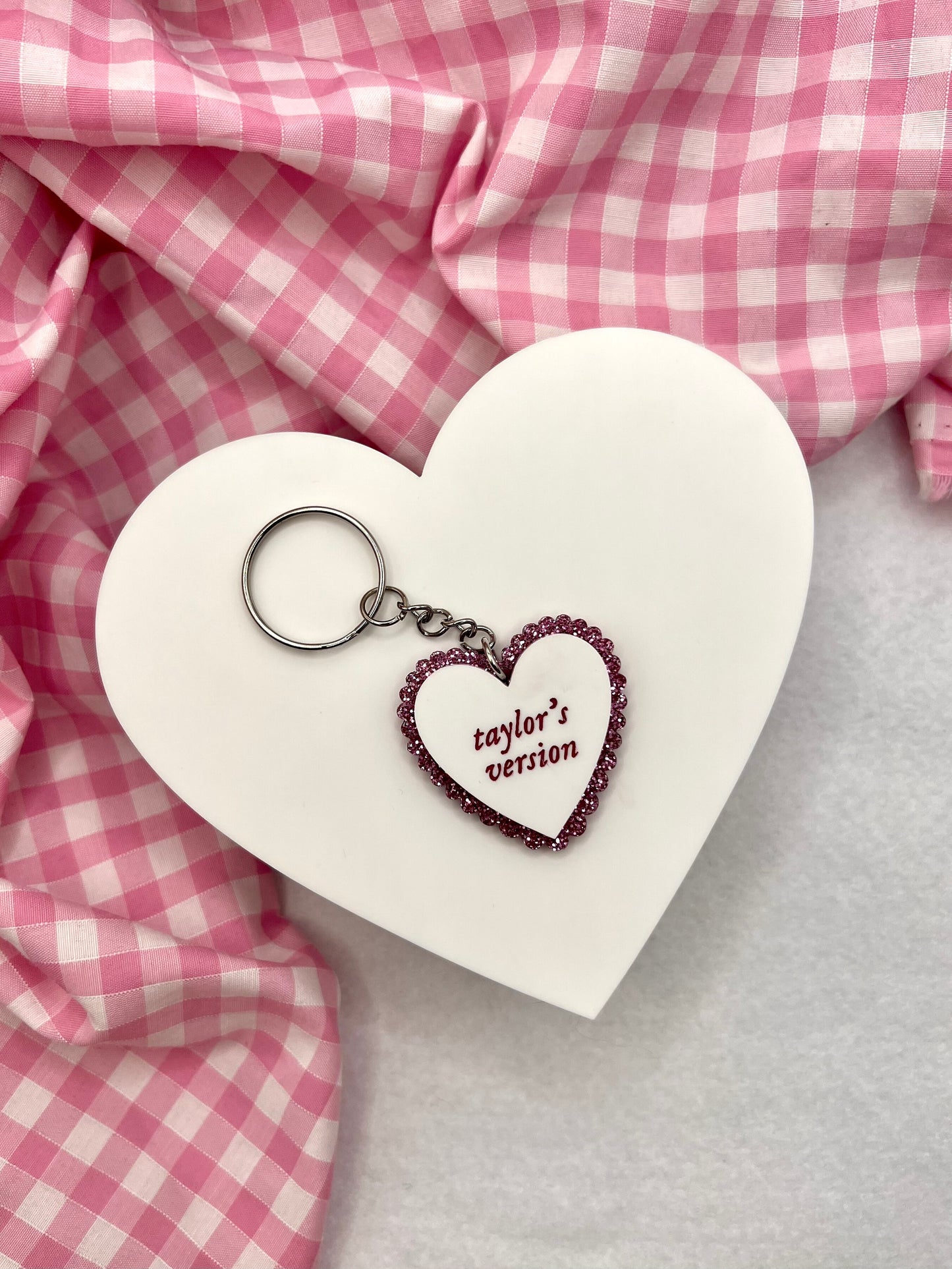 Lover Taylor's Version Keyring