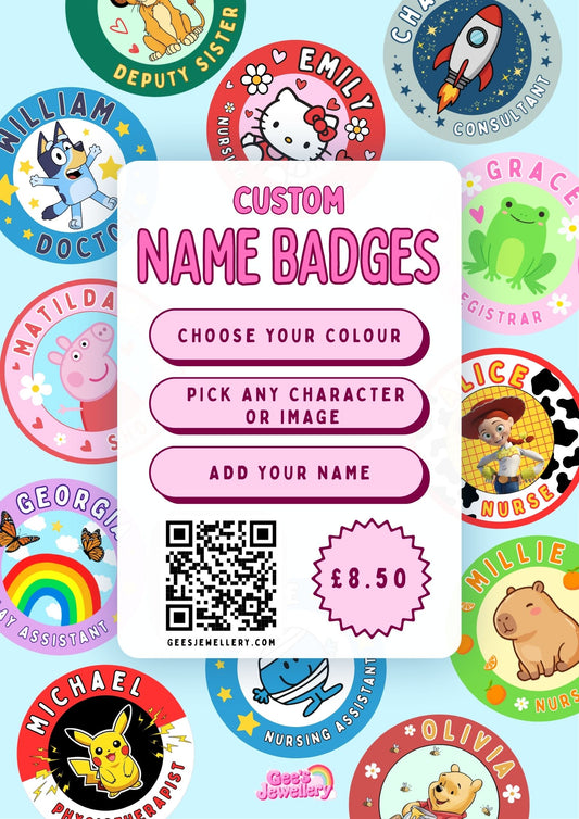 Custom Name Badges