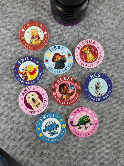 Custom Name Badges