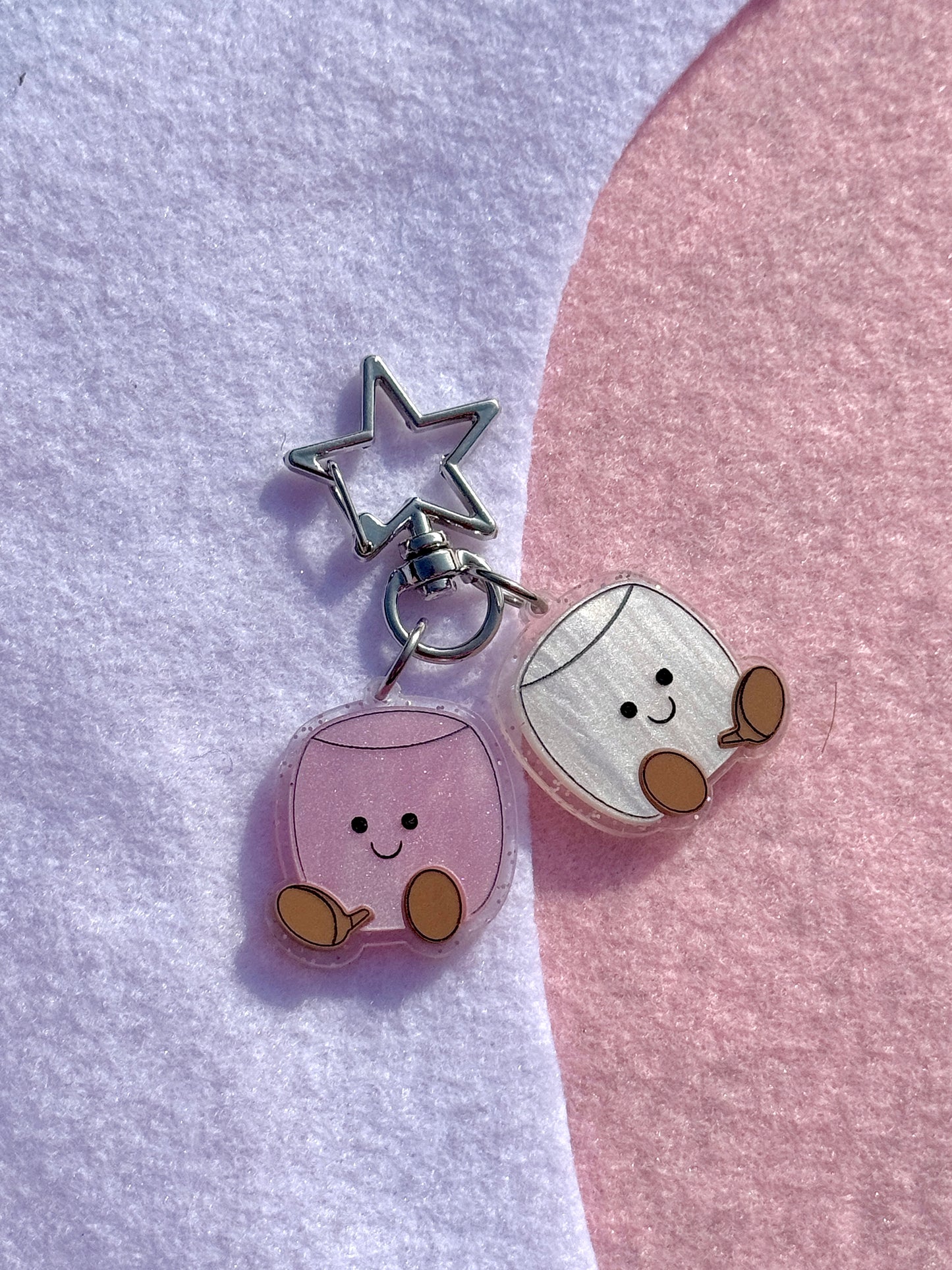 Marshmallow Keyring