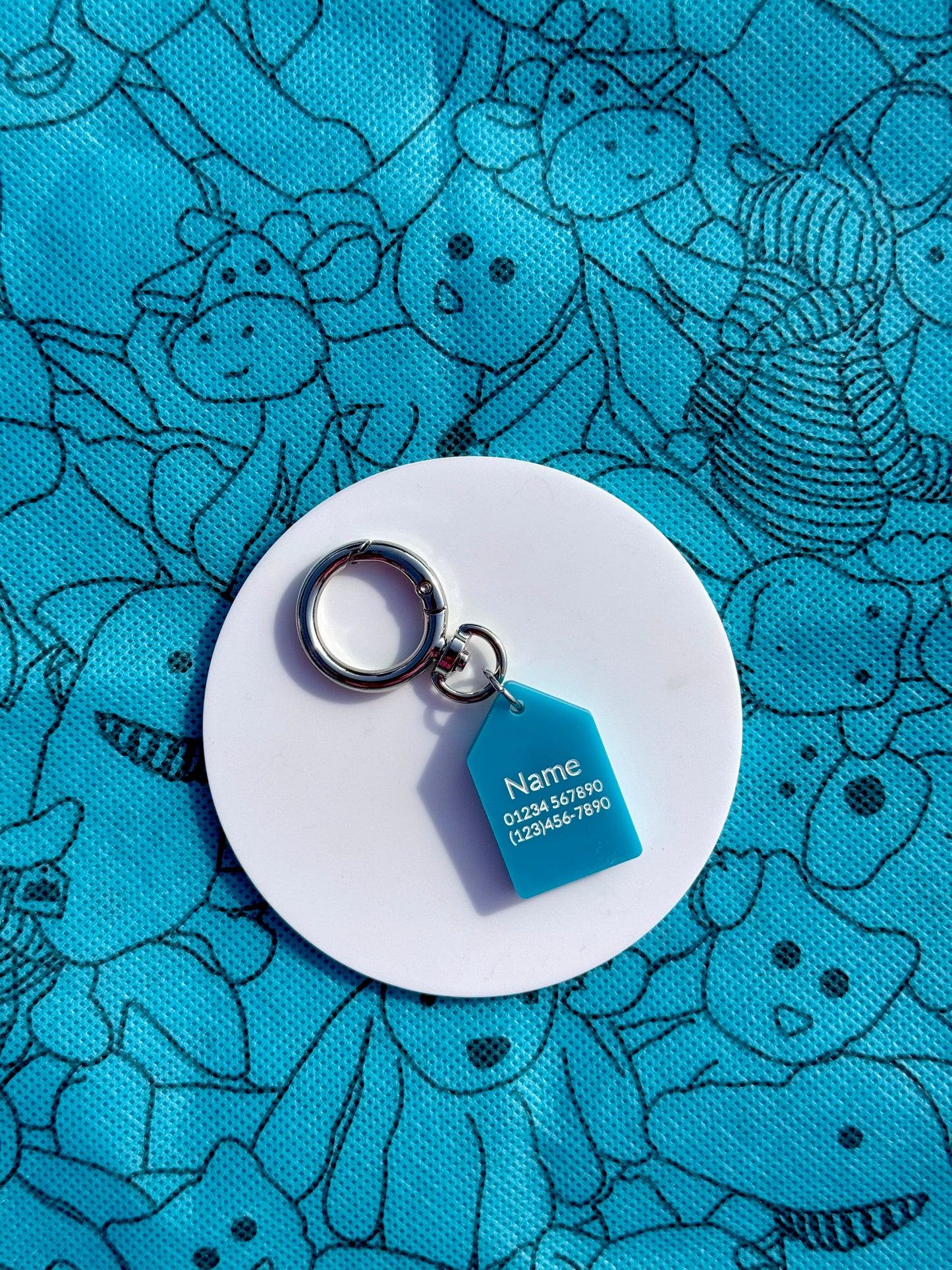 Customisable Jellycat Dog Tag