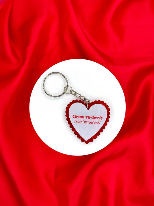 Camaraderie Keyring