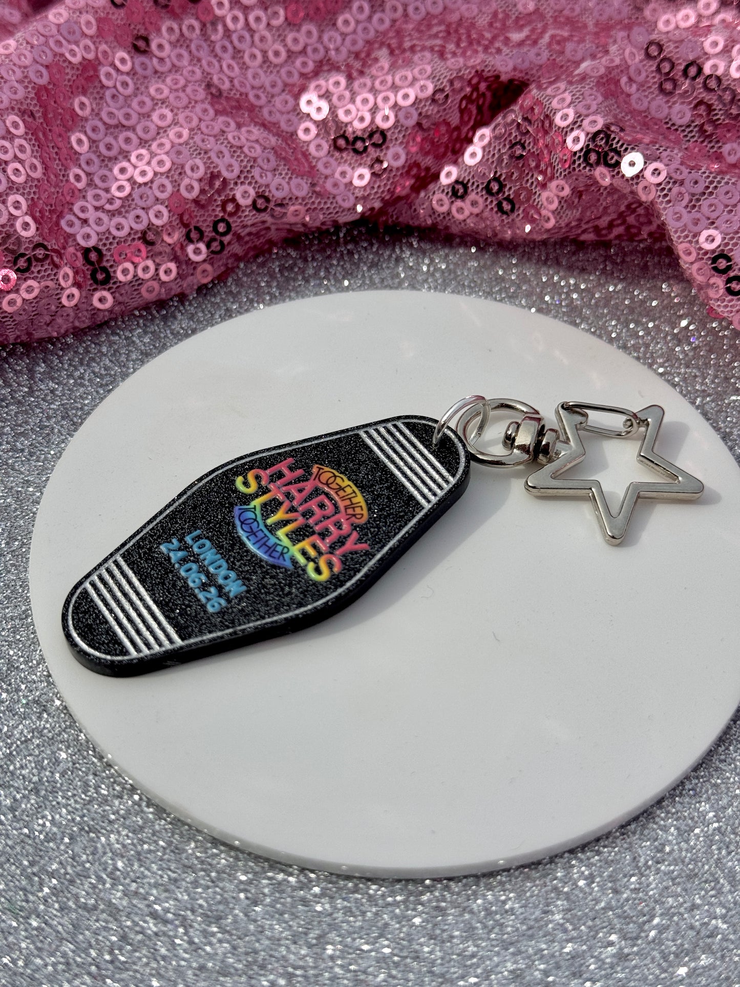 Harry Styles Custom Tour Keyring