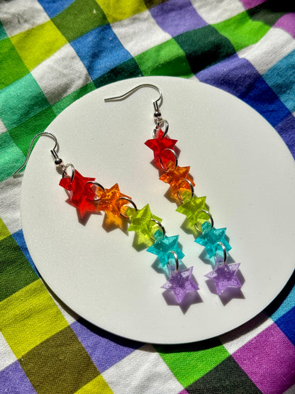 Jelly Rainbow Star Drop