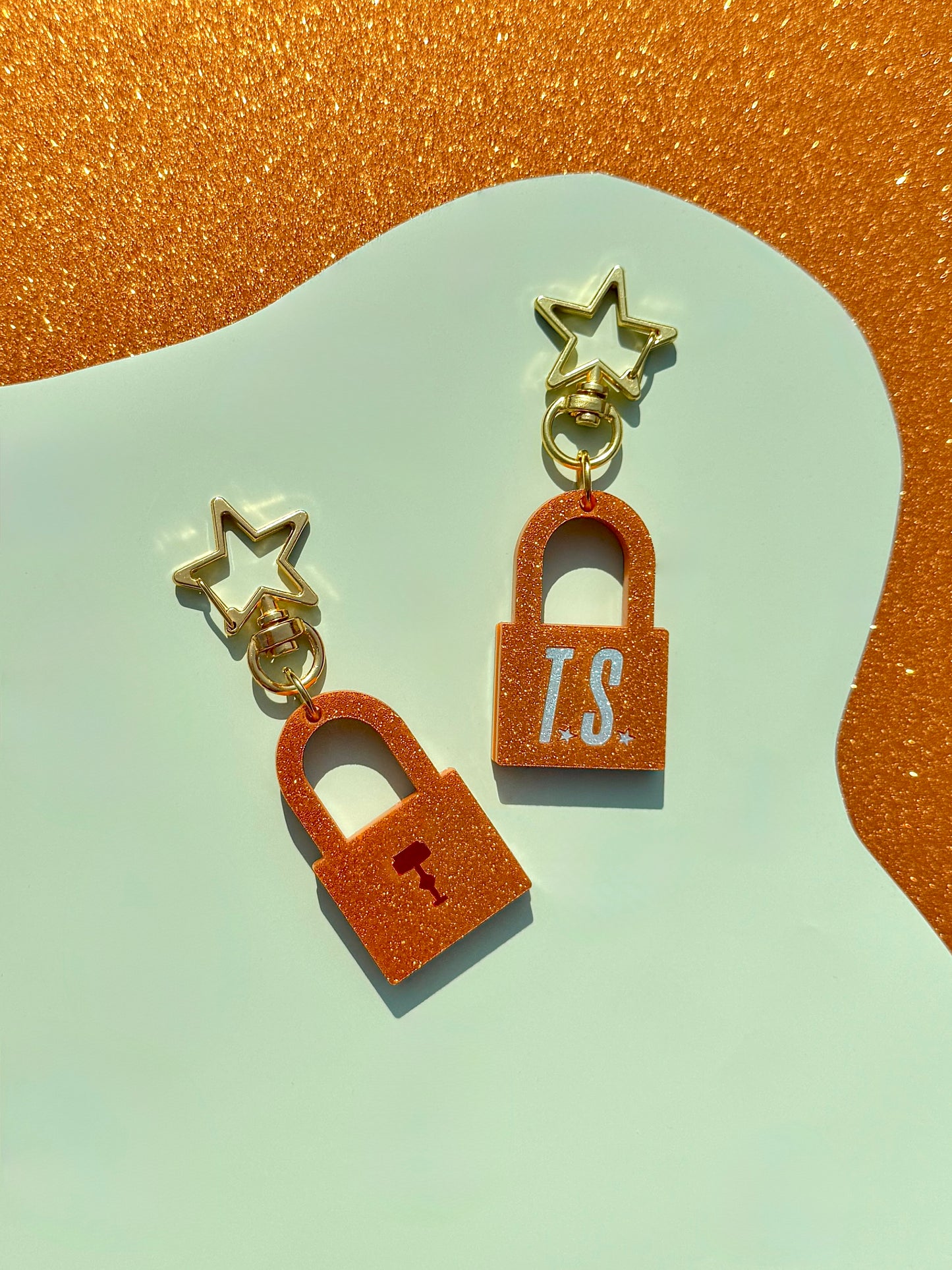 The Life of a Showgirl Lock Keyring