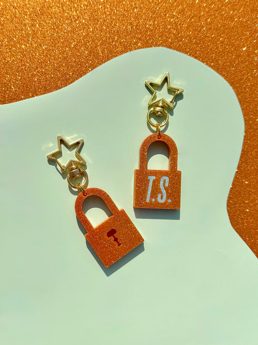 The Life of a Showgirl Lock Keyring