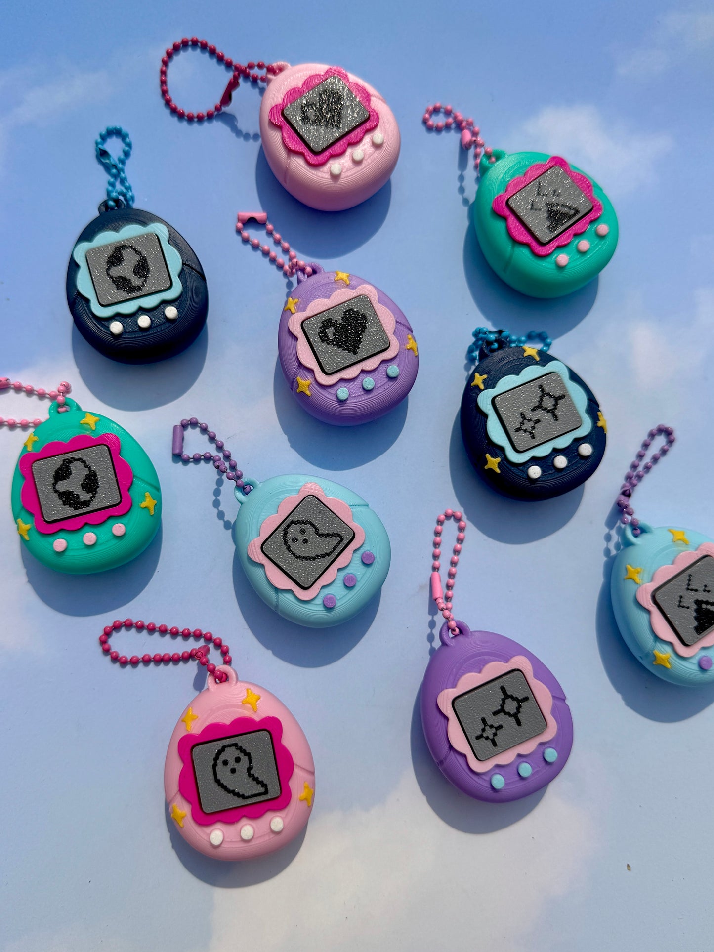Retro Virtual Pet Fidget Clicker