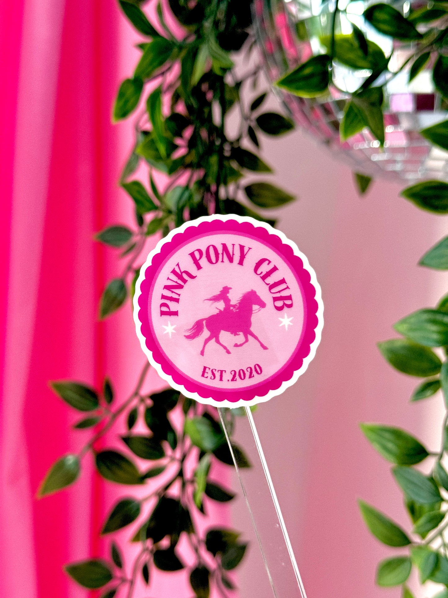 Pink Pony Club Sticker