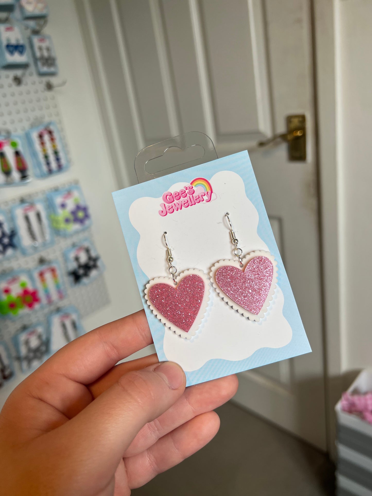 Barbie Hearts Earrings