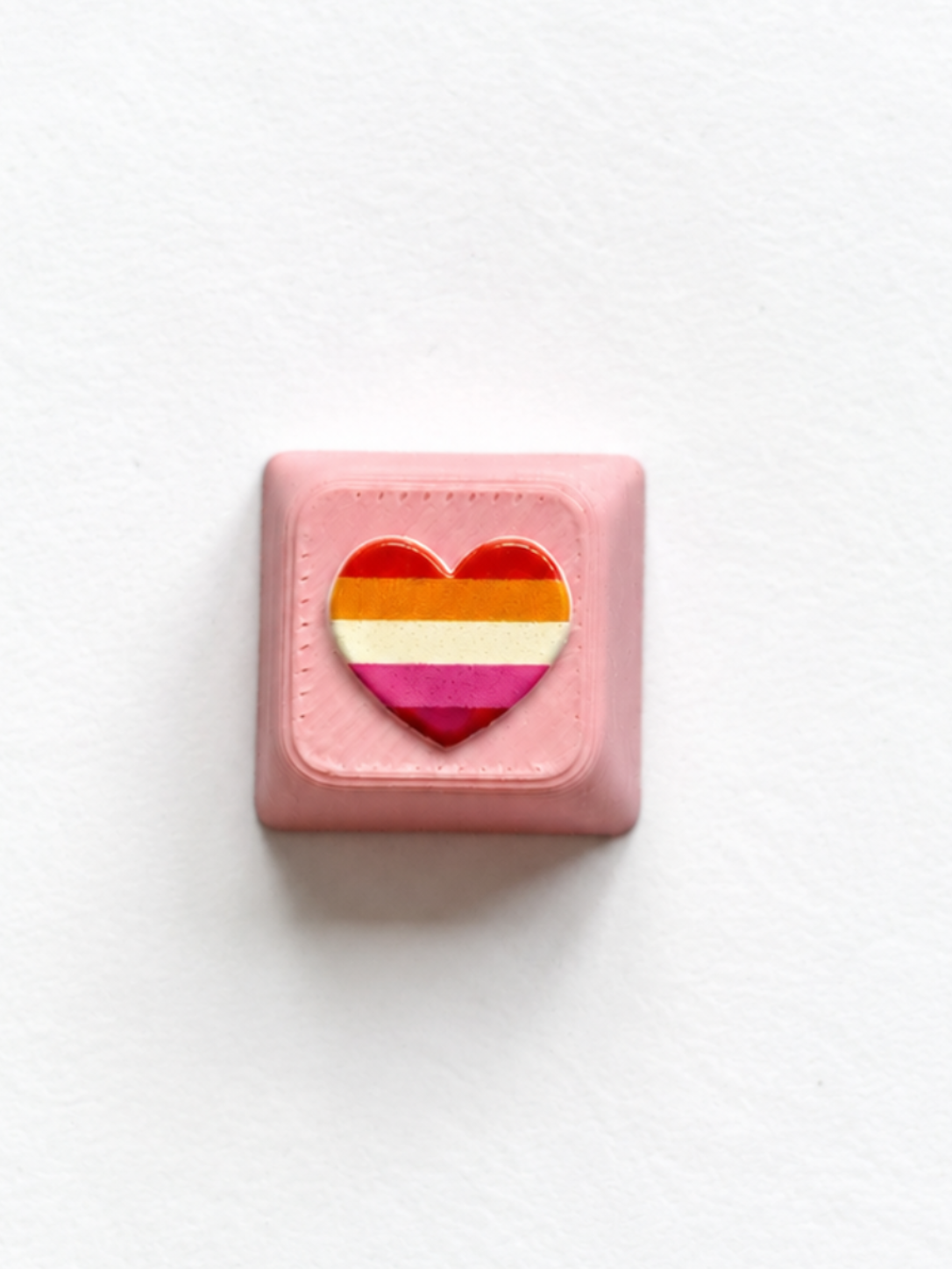 Lesbian Heart Keycap