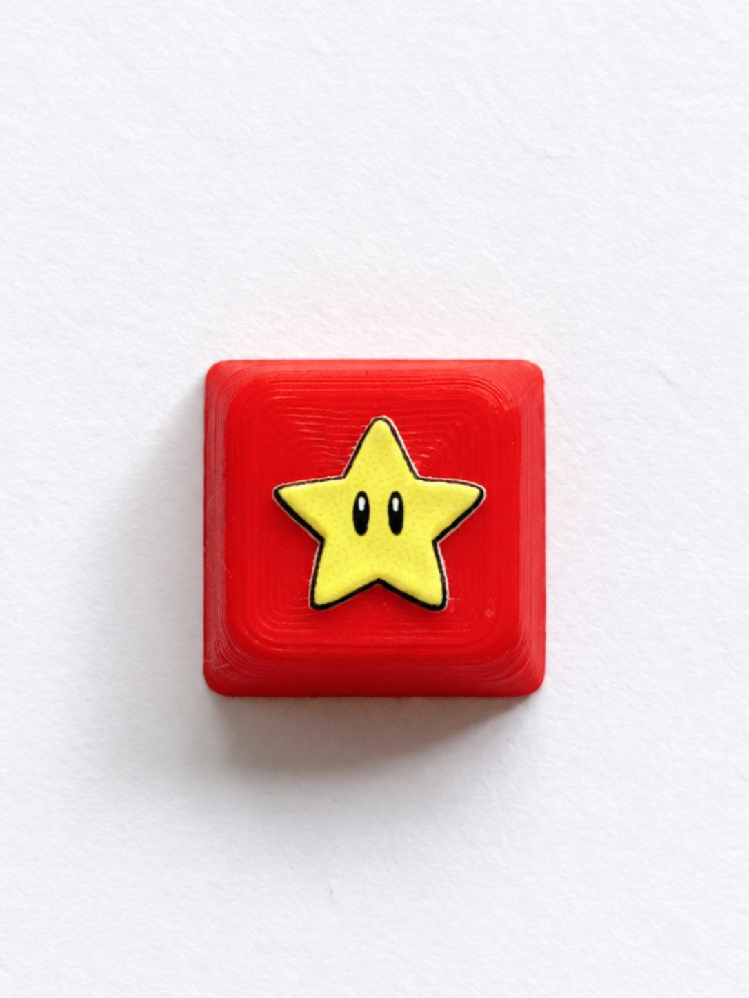 Mario Star Keycap