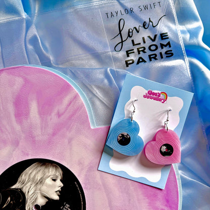 Lover Live From Paris Vinyl Earrings