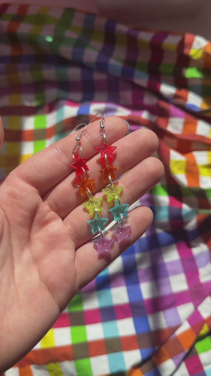 Jelly Rainbow Star Drop