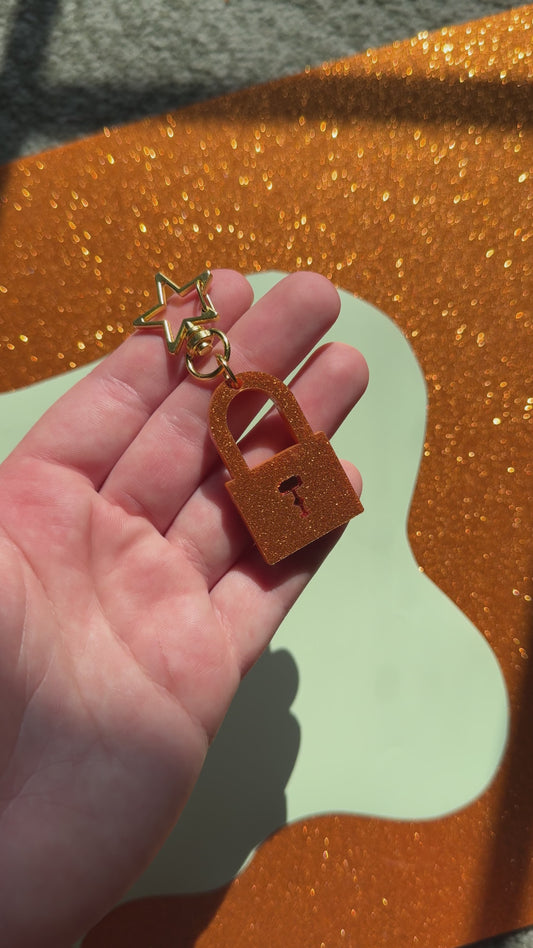 The Life of a Showgirl Lock Keyring