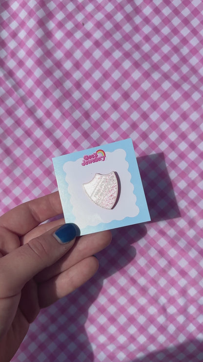 Pink Pony Club Member Pin Badge
