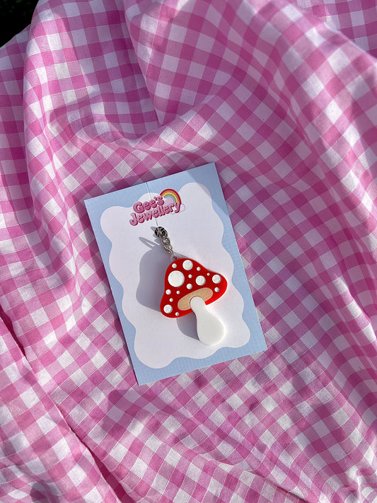 Mushroom - Keyring