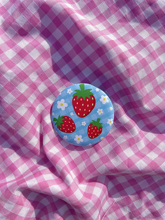 Strawberry - Compact Mirror
